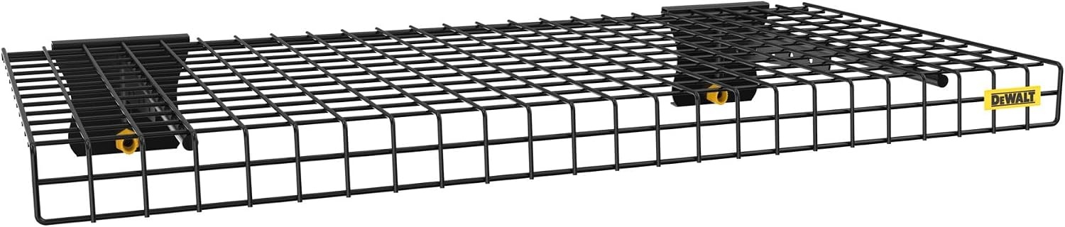 image:imageDEWALT Wire Shelf 24 Inch 35lb Capacity Mounts to Metal Rail DEWALT Workshop Storage System Compatible DWST82812