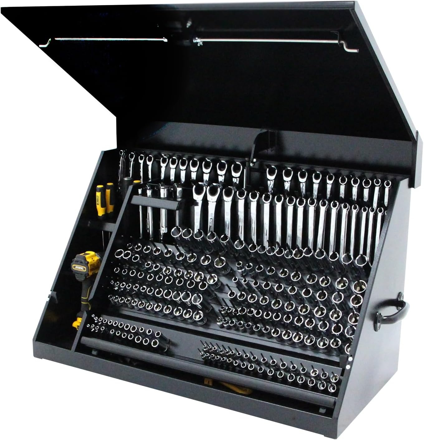 image:imageDeWalt 36 x 17 Triangle Toolbox Steel BlackBlack