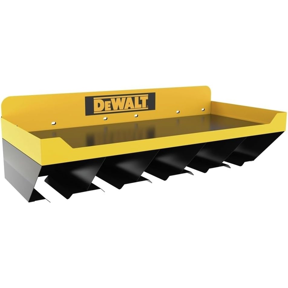 image:imageDEWALT Tool Organizer Power Tool Storage Shelf Hold up to 5 Tools 100lb Capacity DEWALT Workshop Storage System Compatible DWST828225 Tool Storage Shelf