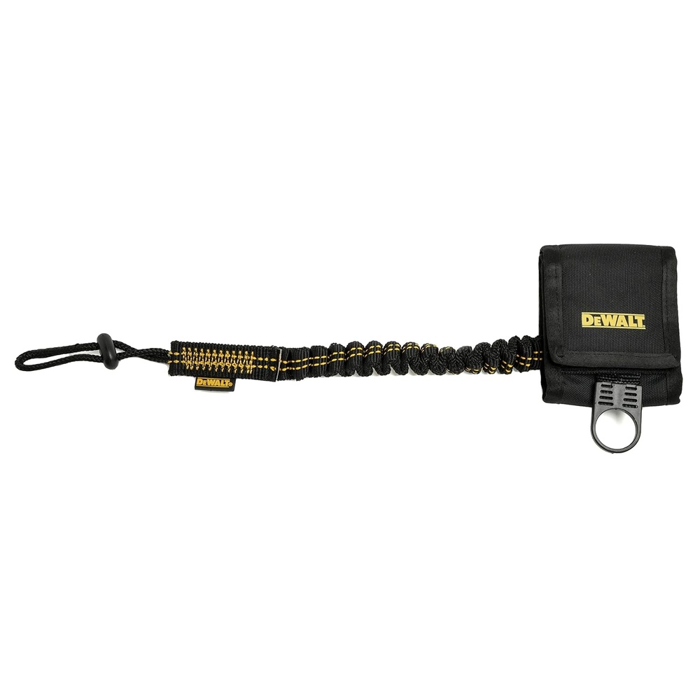 image:imageDEWALT Wristband Tool Anchor with Lanyard BlackYellowWristband Tool Anchor with Lanyard