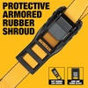 DEWALT 1.25″×14’×2,000 lbs Mid-Duty Cam Buckle Tie-Down Straps, 2-Pack | Heavy‑Gauge Steel Frame, Armored Rubber Shroud, Pre‑Threaded Weather‑Resistant Straps,Coated S‑Hooks, For Midweight Cargo(1.25” x 14’)
