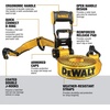 DEWALT 1.5″×16’×5,000 lbs Heavy-Duty Ratchet Straps, 2-Pack | Ergonomic Open Grip Handles, Armored Side Caps, Wear/Weather‑Resistant Straps, Coated Double J-Hooks,Secure Heavyweight Cargo(Heavy Cargo Hauling (2 Pack))