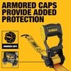 DEWALT 1.5″×16’×5,000 lbs Heavy-Duty Ratchet Straps, 2-Pack | Ergonomic Open Grip Handles, Armored Side Caps, Wear/Weather‑Resistant Straps, Coated Double J-Hooks,Secure Heavyweight Cargo(4 Pack)