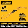 DEWALT 2″×16’×3,000 lbs Mid-Duty Lashing Straps, 2-Pack | Heavy‑Gauge Steel Frame, Armored Rubber Cam Shroud, Weather & Wear Resistant Straps, For Quick Bundling of Midweight Cargo(1″ x 10’)