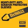 DEWALT 2″×24″×10,000 lbs Heavy-Duty Axle Tie-Down Strap | Wrap Around Vehicle Axle-Scratch‑Free Anchor Points For Ratchet Straps, Protective Sleeves,Coated D-Rings,Meets DOT Standards(2″ x 36″)
