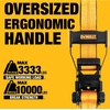 DEWALT 2″×27’×10,000 lbs Ratchet Straps with Flat Hooks, 6-Pack | Wide‑Grip Ergonomic Handle, Armored Side Caps, DOT / WSTDA Weather‑Resistant Straps, Flat Hooks for Industrial Cargo, Flatbed
