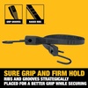 DEWALT 31″ Natural Rubber Tarp Straps with Coated S-Hooks, 40 Pack | Flexible Rubber for Weather and Temp Resistance, Coated S‑Hooks, Use for Temporary Light‑Duty Jobs,Tarps & Daily Hauls(21″)