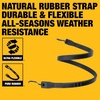 DEWALT 31″ Natural Rubber Tarp Straps with Coated S-Hooks, 40 Pack | Flexible Rubber for Weather and Temp Resistance, Coated S‑Hooks, Use for Temporary Light‑Duty Jobs,Tarps & Daily Hauls(41″)
