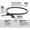 DEWALT 31″ Natural Rubber Tarp Straps with Coated S-Hooks, 40 Pack | Flexible Rubber for Weather and Temp Resistance, Coated S‑Hooks, Use for Temporary Light‑Duty Jobs,Tarps & Daily Hauls(41″)