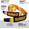 DEWALT 3/4″×5.2 Tons Safe Work Rating Bow Shackles, 2-Pack | Tough Powder and Zinc Coated Forged Steel Shackle Bodies and Pins, Heavy-Duty Isolators, Tow & Recovery, Winching & Lifting(Bow Shackles and Tow Strap Kit)