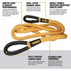 DEWALT 3/8″×24″×32,500 lbs Heavy-Duty Kinetic Soft Shackle | UHMWPE Diamond Knot with Self‑Tightening Loop, Adaptive Design Fits Vehicle Anchor Points, Ultra‑Strong for Vehicle Recovery(Kinetic Rope & Soft Shackles Kit)