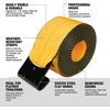 DEWALT 4″×30’×16,500 lbs Commercial-Duty Flatbed Winch Straps, 2-Pack | Meets DOT & WSTDA Standards, Weather & Wear-Resistant, Coated Steel Flat Hooks Fit Stake-Pocket Winches, Flatbed Trailering(2 Pack)