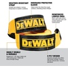 DEWALT 6″×50’×150,000 lbs Tow & Recovery Strap with Reinforced Looped Ends | 4-Ply Weather & Wear-Resistant Strap,Oversized Wear Guards, Recover Semis,Construction Vehicles,Motorhomes From Tough Terrain(6” x 30’)