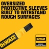 DEWALT 6″×50’×150,000 lbs Tow & Recovery Strap with Reinforced Looped Ends | 4-Ply Weather & Wear-Resistant Strap,Oversized Wear Guards, Recover Semis,Construction Vehicles,Motorhomes From Tough Terrain(6”x 50’)