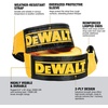DEWALT 6″×50’×150,000 lbs Tow & Recovery Strap with Reinforced Looped Ends | 4-Ply Weather & Wear-Resistant Strap,Oversized Wear Guards, Recover Semis,Construction Vehicles,Motorhomes From Tough Terrain(6”x 50’)