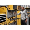 DEWALT Battery Organizer, Holds up to 4 Batteries, Mount Rail, Workshop Storage System Compatible (DWST82819)(One Size)