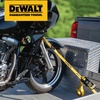 DEWALT DXBC33002 Black/Yellow 1.5″ x 16′ Ratchet Tie Down Straps – Mid-Weight Cargo Hauling (3300 lb Break Strength), 2 Pack(Black Yellow)