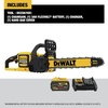 DEWALT FLEXVOLT CHAINSAW 60V 2Ah 16IN