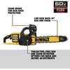 DEWALT FLEXVOLT CHAINSAW 60V 2Ah 16IN