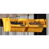 DEWALT Plastic Bins, 10lb Capacity, DEWALT Workshop Storage System Compatible (DWST82813)(Pack of 3)
