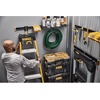 DEWALT Tool Organizer, Long Handled Tool Hook, for Rakes and Brooms, DEWALT Workshop Storage System Compatible (DWST82808)(One Size)