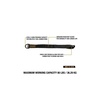 DEWALT Wristband Tool Anchor with Lanyard, Black/Yellow(Tool Anchor Strap 80 lb. capacity)