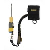 DEWALT Wristband Tool Anchor with Lanyard, Black/Yellow(Wristband Tool Anchor with Lanyard)