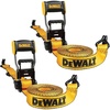 DEWALT 1.5″×16’×5,000 lbs Heavy-Duty Ratchet Straps, 2-Pack | Ergonomic Open Grip Handles, Armored Side Caps, Wear/Weather‑Resistant Straps, Coated Double J-Hooks,Secure Heavyweight Cargo(Heavy Cargo Hauling (2 Pack))