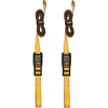 DEWALT 2″×16’×3,000 lbs Mid-Duty Lashing Straps, 2-Pack | Heavy‑Gauge Steel Frame, Armored Rubber Cam Shroud, Weather & Wear Resistant Straps, For Quick Bundling of Midweight Cargo(1.25″ x 14’)