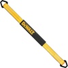 DEWALT 2″×24″×10,000 lbs Heavy-Duty Axle Tie-Down Strap | Wrap Around Vehicle Axle-Scratch‑Free Anchor Points For Ratchet Straps, Protective Sleeves,Coated D-Rings,Meets DOT Standards(2″ x 36″)