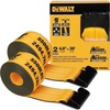 DEWALT 4″×30’×16,500 lbs Commercial-Duty Flatbed Winch Straps, 2-Pack | Meets DOT & WSTDA Standards, Weather & Wear-Resistant, Coated Steel Flat Hooks Fit Stake-Pocket Winches, Flatbed Trailering(2 Pack)