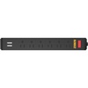 DEWALT Magnetic Power Strip with 6 Power Outlets, DEWALT Workshop Storage System Compatible (DWST82693)(One Size)