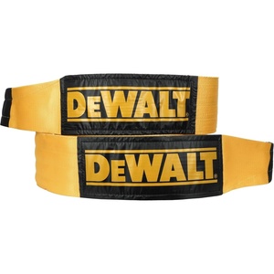 DEWALT 6″×50’×150,000 lbs Tow & Recovery Strap with Reinforced Looped Ends | 4-Ply Weather & Wear-Resistant Strap,Oversized Wear Guards, Recover Semis,Construction Vehicles,Motorhomes From Tough Terrain(8” x 30’)