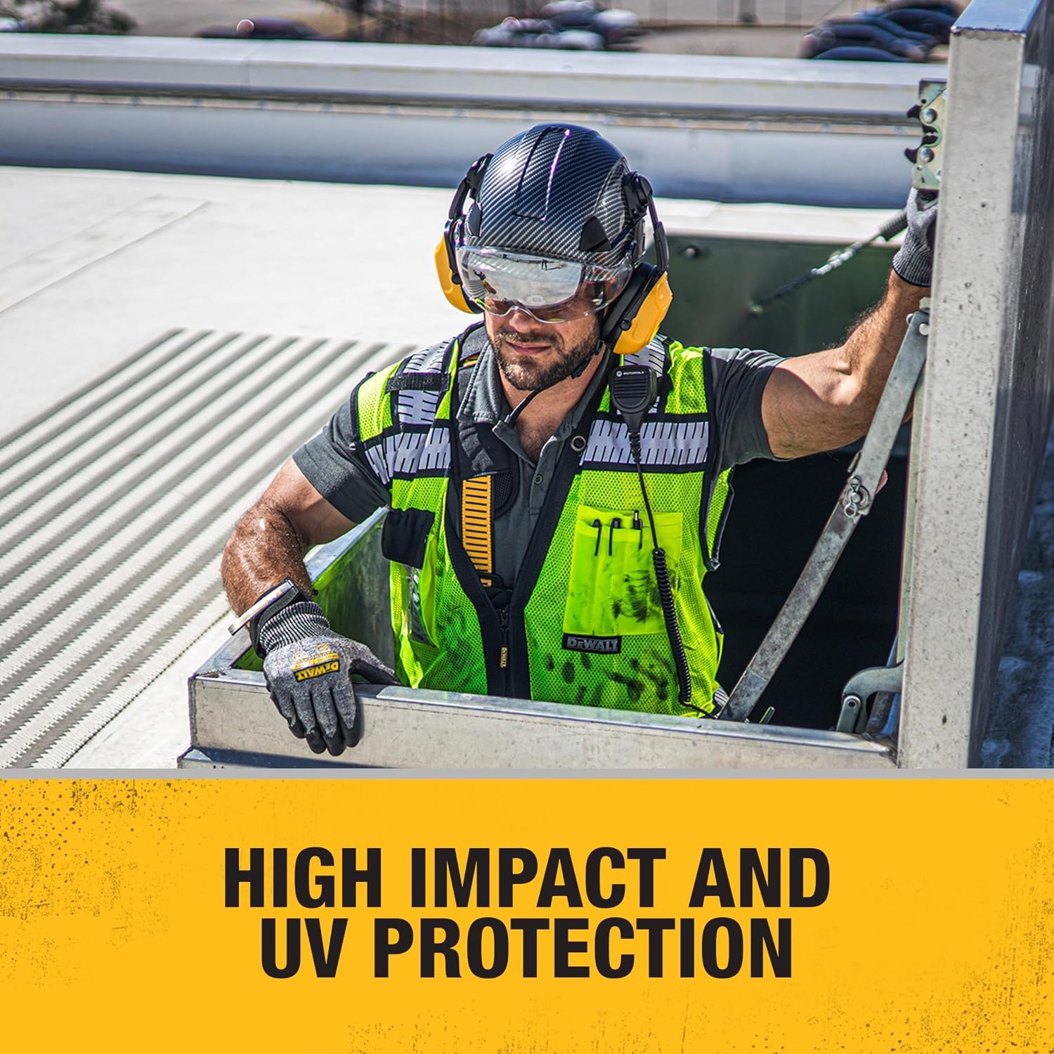 image:imageDEWALT DPG22SH Visor with Premium Antifog Clear Lens Designed to Fit DPG22 Type II HelmetIndoorOutdoor