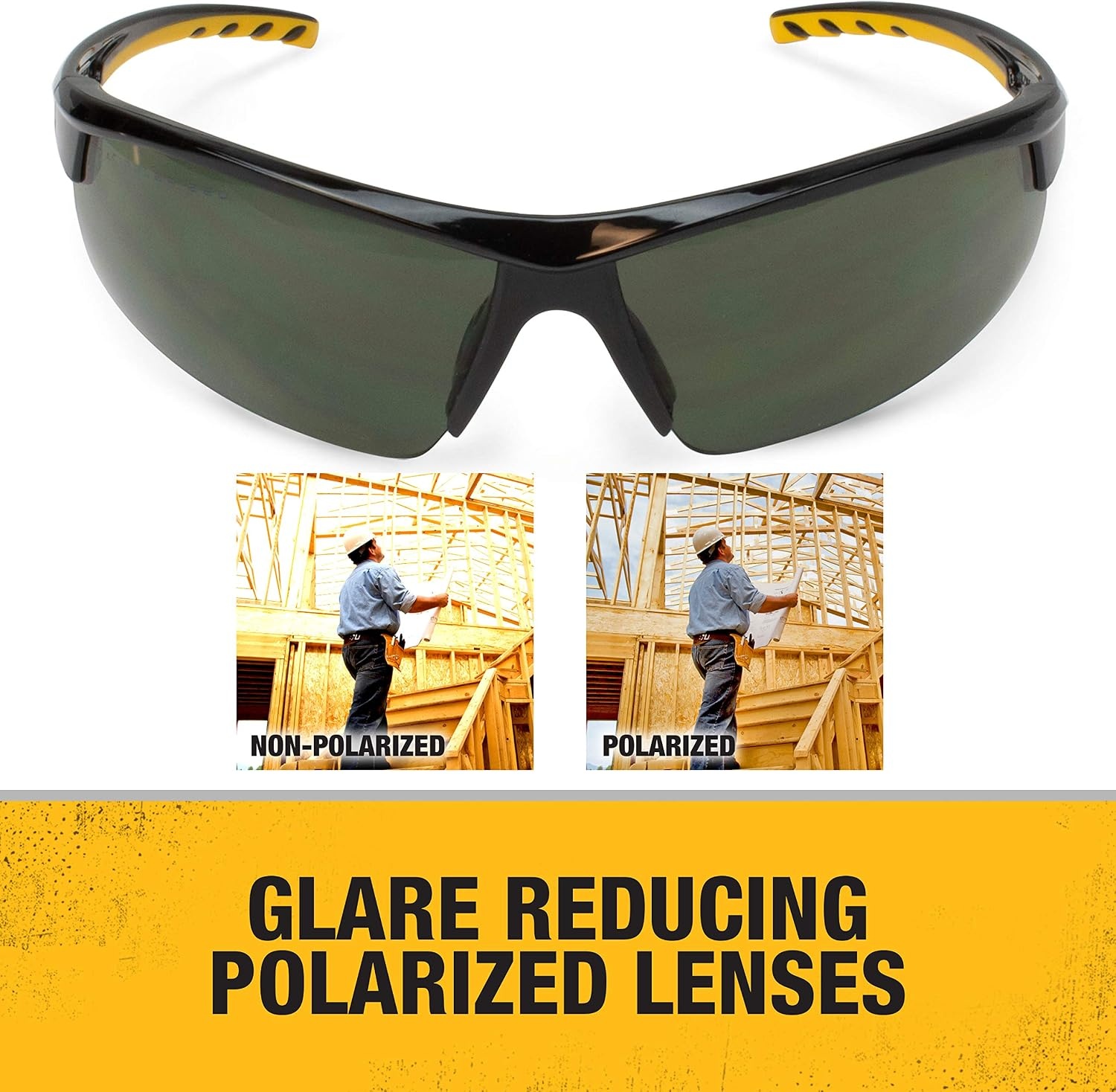 image:imageDEWALT DPG99 HDP Polarized SafetyOne Size Pack of 4