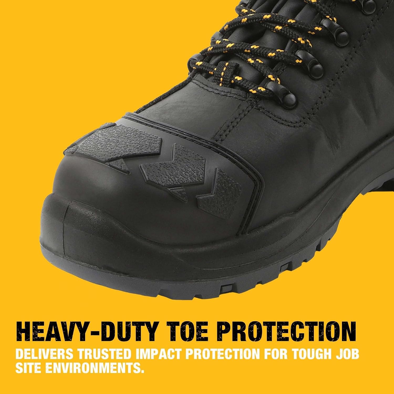 image:imageDEWALT Hadley Mens Waterproof Steel Safety Toe Work BootBlack Buffalo