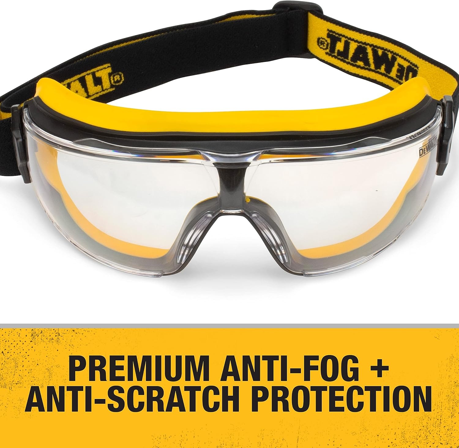 image:imageDEWALT Safety Goggles Clear AntiFog DPG84 InsulatorLow Profile