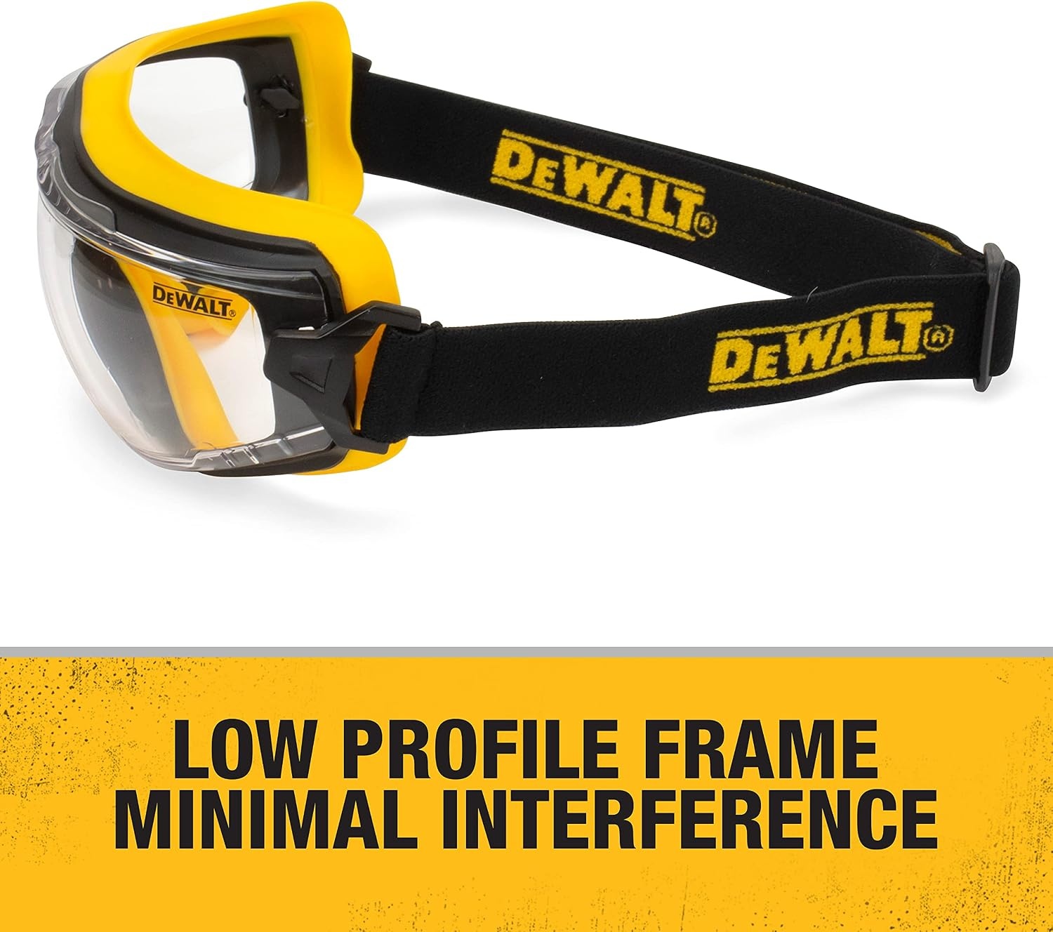 image:imageDEWALT Safety Goggles Clear AntiFog DPG84 InsulatorLow Profile