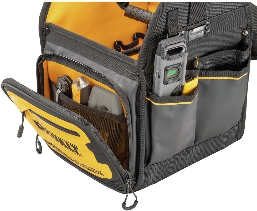 image:imageDEWALT Tool Bag Electrician Tote Tool Storage and Organization Durable and Water Resistant 11 Inch DWST560105