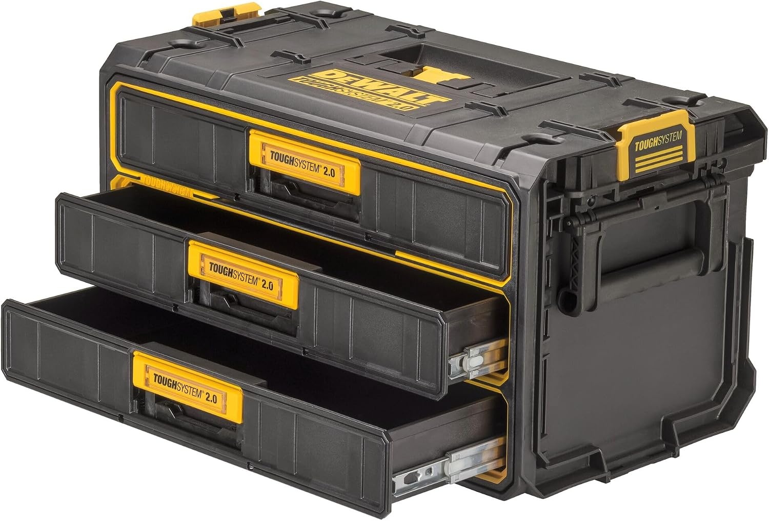 image:imageDEWALT ToughSystem Tool Box 20 TwoDrawer 218in DWST08320Multi