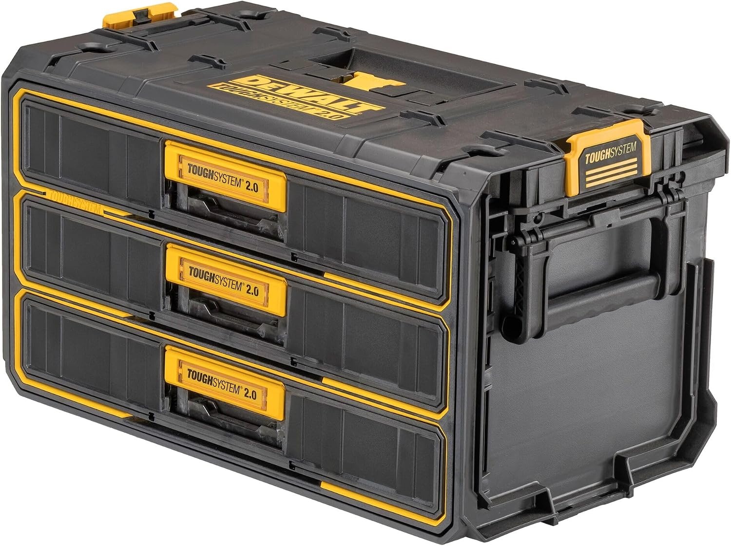 image:imageDEWALT ToughSystem Tool Box 20 TwoDrawer 218in DWST08320Multi