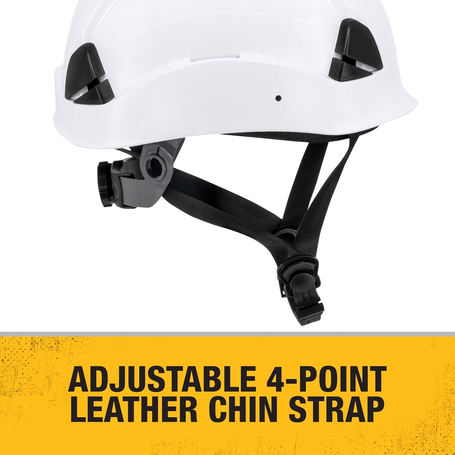 image:imageDEWALT Type II Class C 4Point Ratcheting Vented Safety HelmetWhite