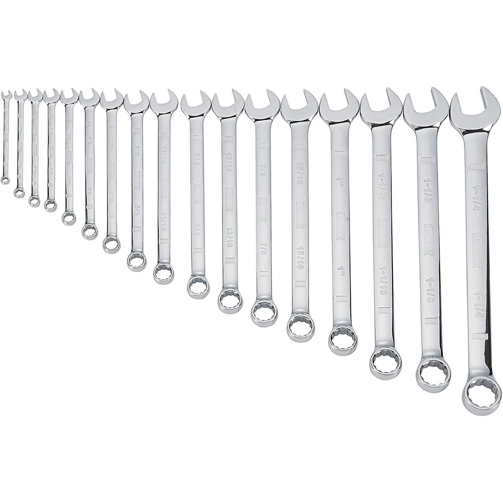 image:imageDEWALT Combination Wrench Set SAE 17Piece DWMT19234