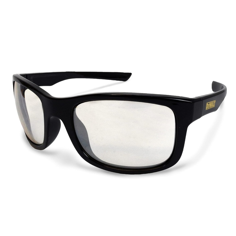 image:imageDEWALT DPG1071D Supervisor Premium Safety Glasses Black Full Frame Clear Lens ANSI Z871 Impact Protection 999 UV Protection 1 Pair