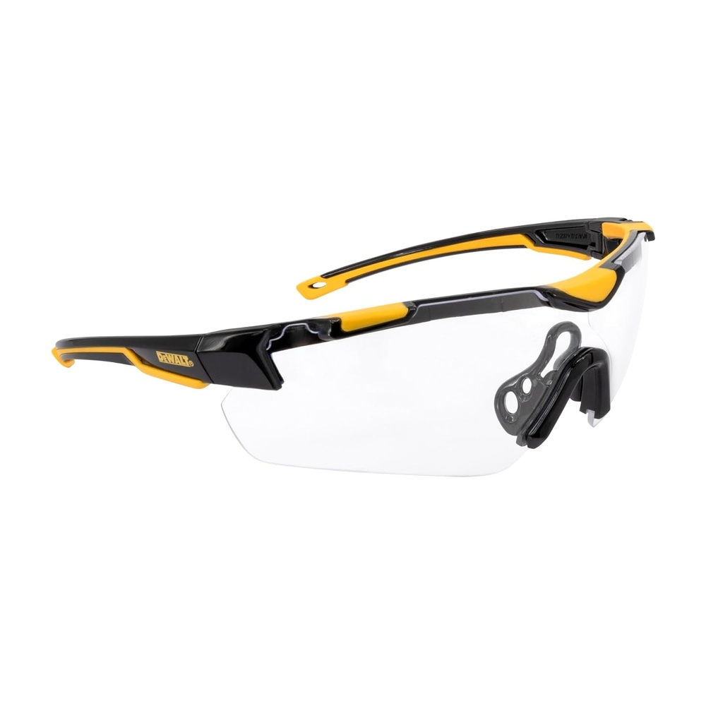 image:imageDEWALT DPG110 Chisel Unisex TrimFit Half Frame Protective Eyewear Black Frame Smoke LensBlack Clear
