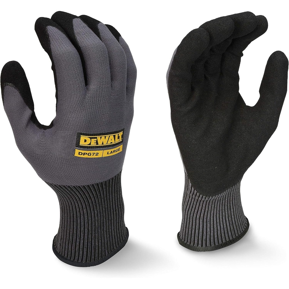 image:imageDEWALT DPG72 Flexible Durable Grip Work Glove  Size XLBlack