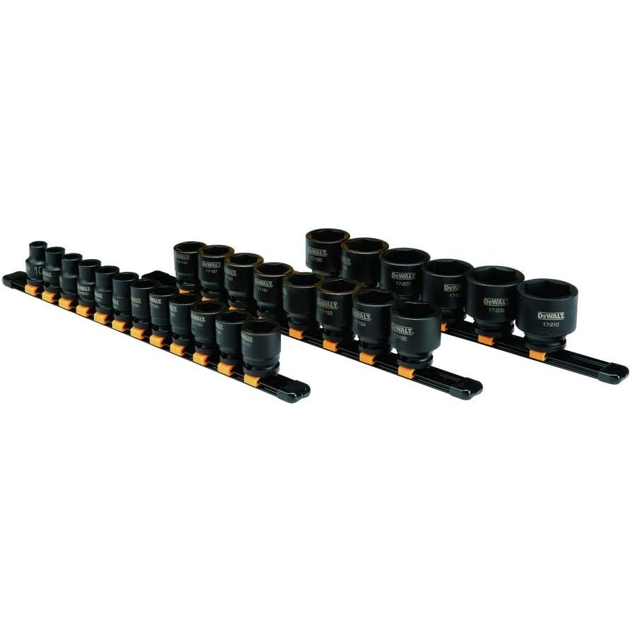 image:imageDEWALT DWMT19243 26PC MM 12 Drive Impact Socket SetMetric