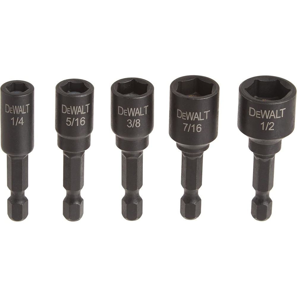 image:imageDEWALT Nut Driver Set Impact Ready Magnetic 5Piece DW2235IR
