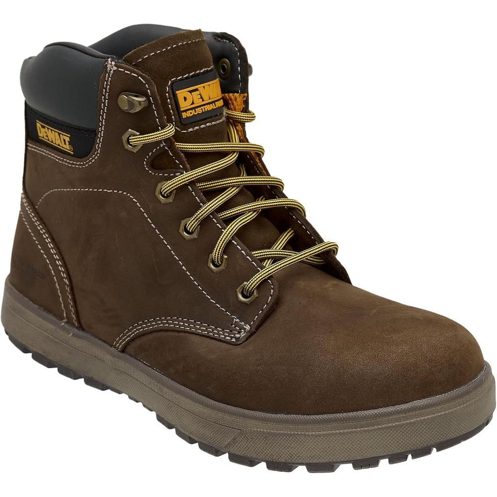 image:imageDEWALT Plasma Mens Leather Steel Toe Industrial amp Construction Safety Work BootPalm Brown