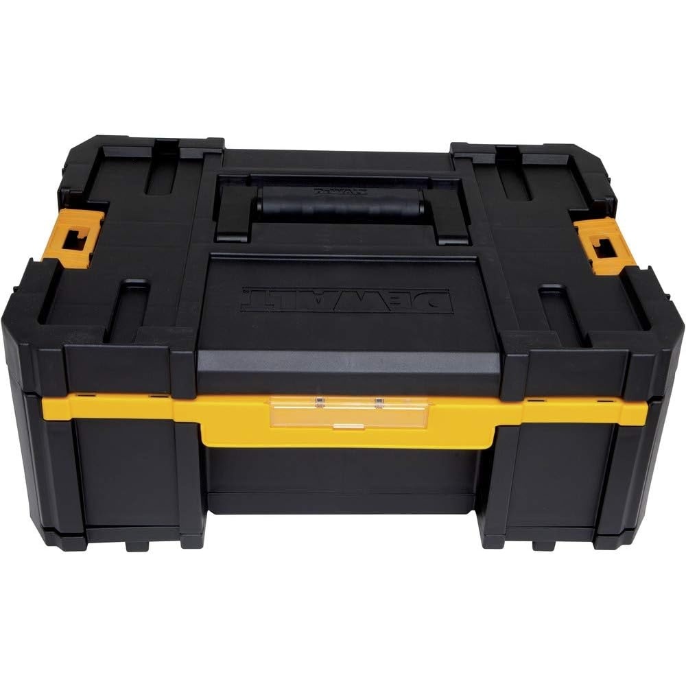 image:imageDEWALT Tool Organizer TSTAK III Single Deep Drawer Heavy Duty Latches Removable Compartments for Small Tools and Accessories DWST17803One Size Single Pack